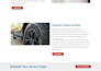 design car detailing website, car rental website with booking functionality